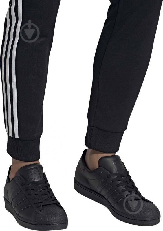 Кросівки чоловічі демісезонні Adidas SUPERSTAR EG4957 р.46 2/3 чорні - фото 14