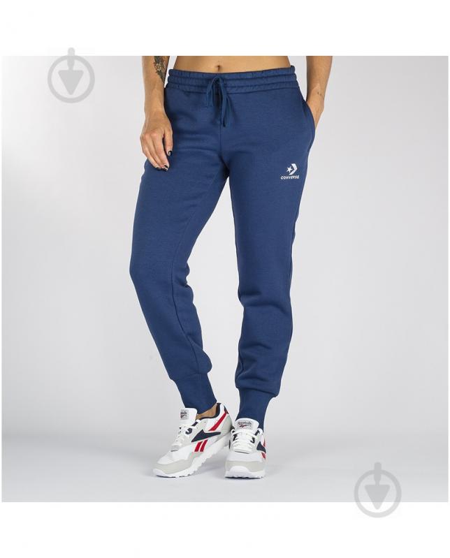 Штани Converse STAR CHEVRON EMB PANT 10008821-426 р. M синій - фото 1