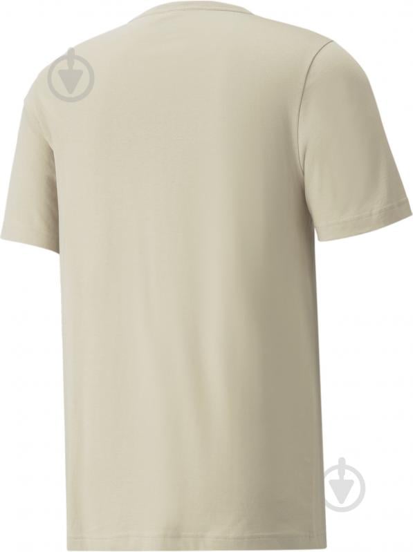 Футболка Puma ESS Small Logo Tee 58666964 р.2XL бежевий - фото 5