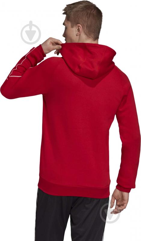 Джемпер Adidas CORE18 HOODY CV3337 р. S красный - фото 11