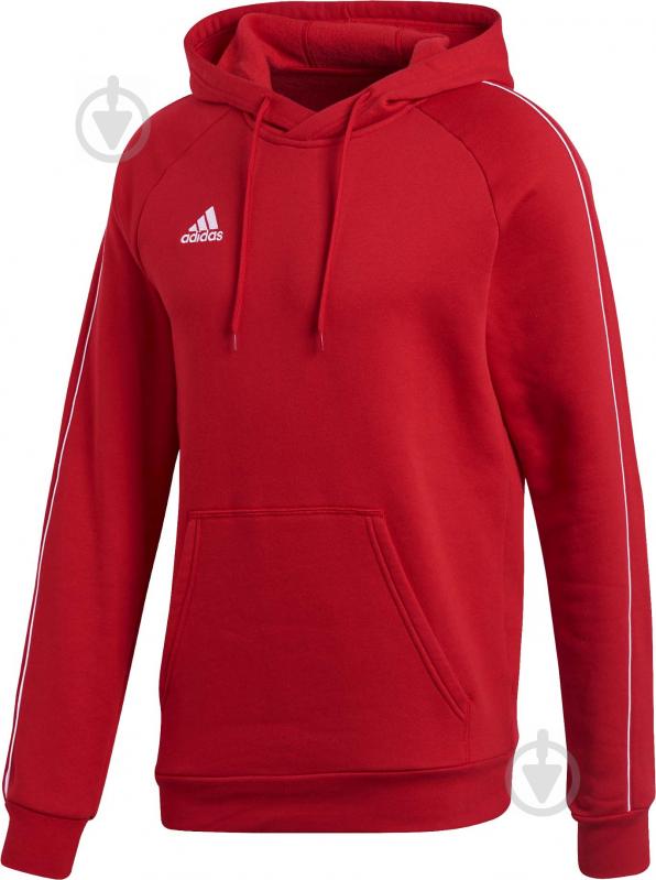 Джемпер Adidas CORE18 HOODY CV3337 р. S красный - фото 2