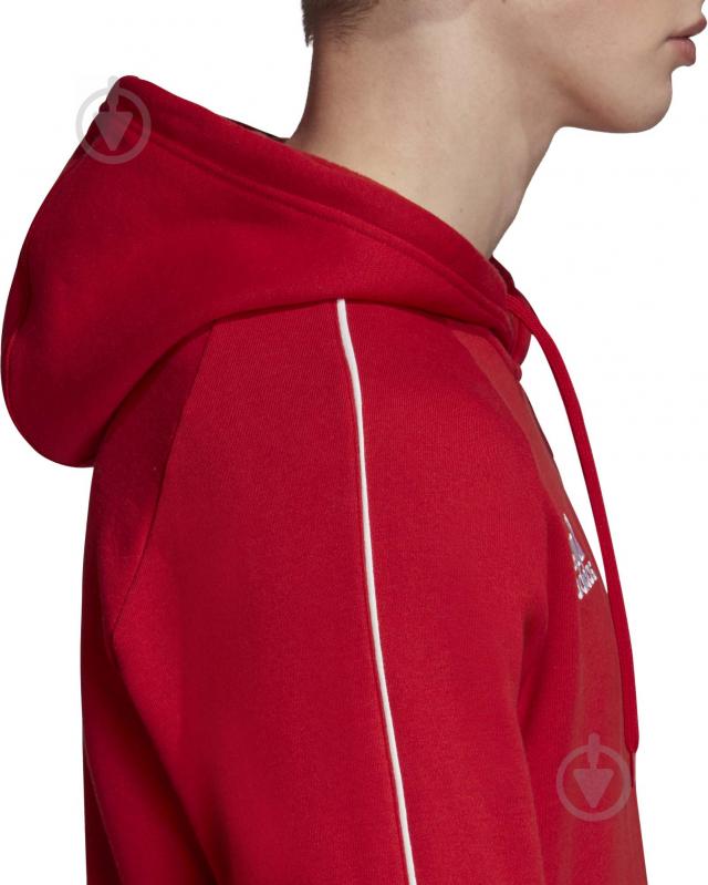 Джемпер Adidas CORE18 HOODY CV3337 р. S красный - фото 8