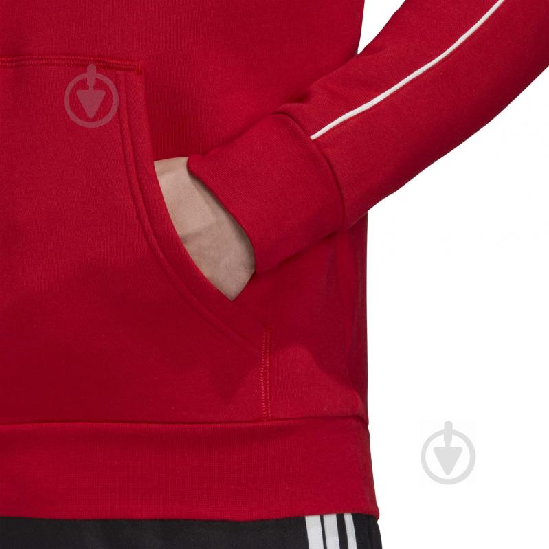 Джемпер Adidas CORE18 HOODY CV3337 р. S красный - фото 9