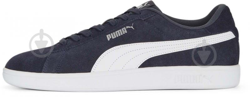 Кеды Puma PUMA SMASH 3.0 PARISIAN NIGHT-PUMA WHITE 39098403 р.43 синий - фото 1