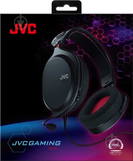 Наушники JVC black (GG-01-B-Q) - фото 6