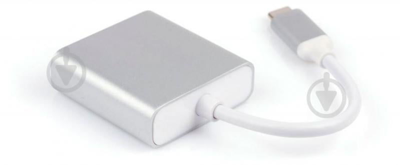 Перехідник Vinga USB Type-C – DVI 0,15 м сріблястий (USBCMDVI-01) - фото 4