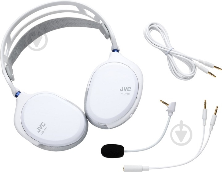 Наушники JVC white (GG-01-H-Q) - фото 3 Наушники JVC white (GG-01-H-Q) - фото 3