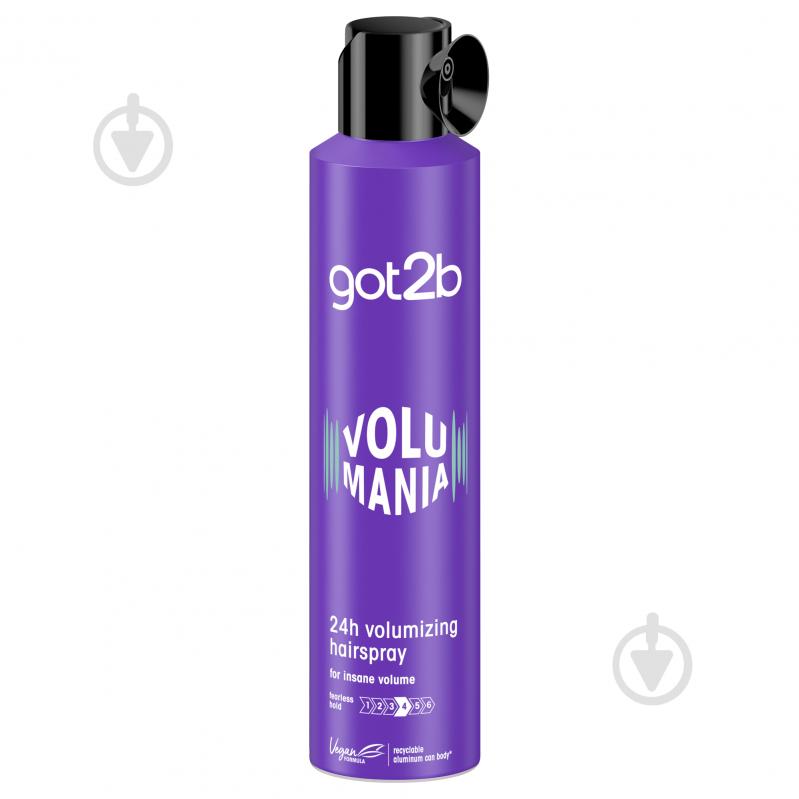 Лак для волосся Schwarzkopf Got2b Volumania Фіксація 300 мл - фото 1