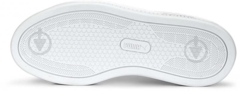 Кеды Puma SMASH PLATFORM V3 PUMA WHITE-PUMA SILVER 39075801 р.37,5 белый - фото 6