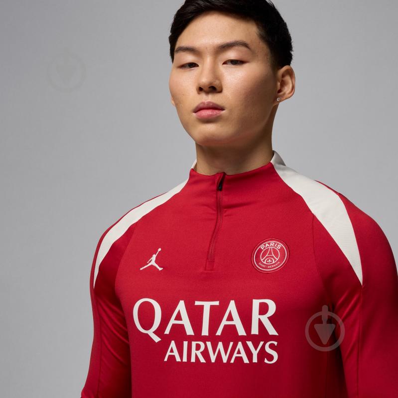 Кофта Nike PSG MNK DF STRK DRILL TOP K4TH HJ3395-660 р.2XL красный - фото 3 Кофта Nike PSG MNK DF STRK DRILL TOP K4TH HJ3395-660 р.2XL красный - фото 3