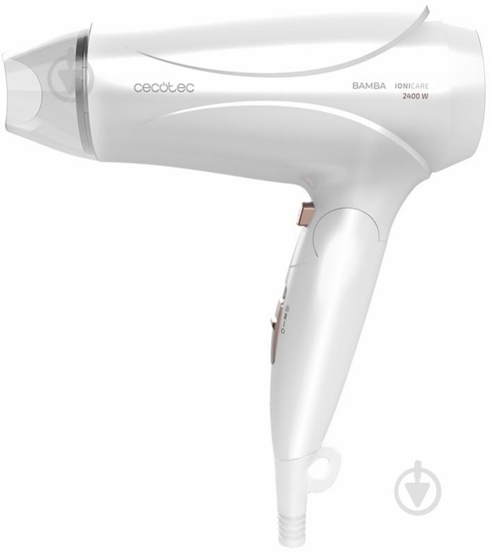 Фен CECOTEC Power&Go Bamba IoniCare 5400 White - фото 1