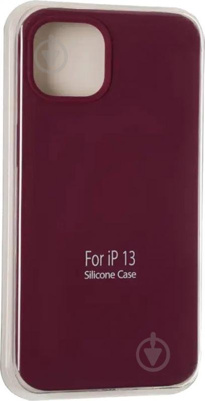 Чехол Gelius Original Full Soft Case (Without logo) для Apple iPhone 13 Pro marsala - фото 5