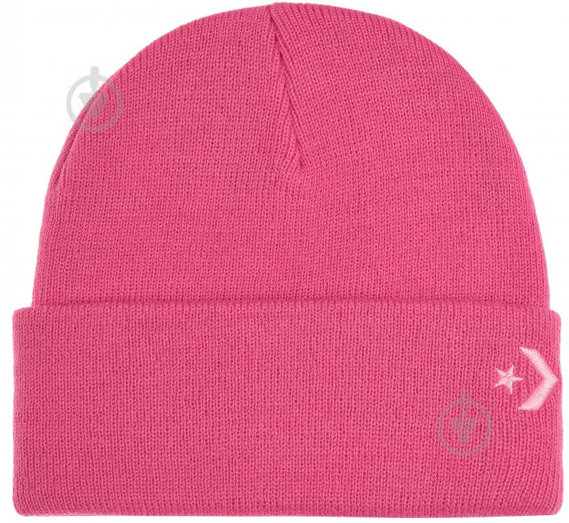 Шапка Converse Core Beanie 10017297-660 р.one size рожевий - фото 1