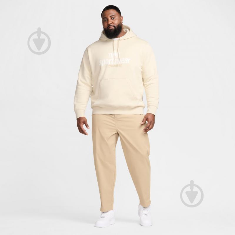 Джемпер Nike M NK CLUB BB PO HDY NSW GFX HJ2159-234 р.3XL бежевий - фото 14