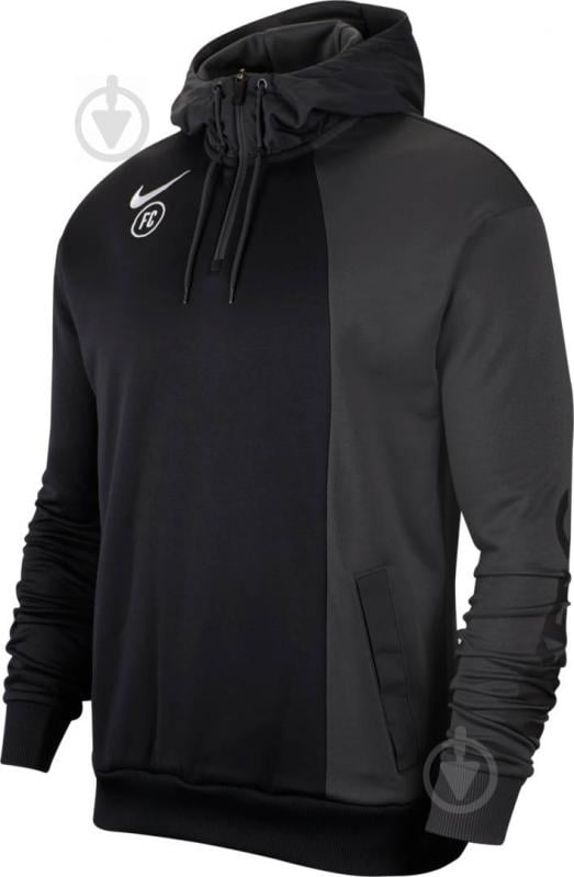 Джемпер Nike M NK FC HOODIE AT6097-060 р. M черный - фото 1