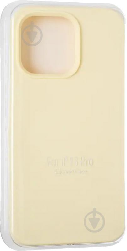 Чохол Gelius Original Full Soft Case (Without logo) для Apple iPhone 13 Pro yellow - фото 3