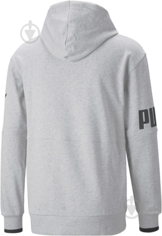 Джемпер Puma PUMA POWER COLORBLOCK HOODIE TR 67332504 р.XL сірий - фото 2