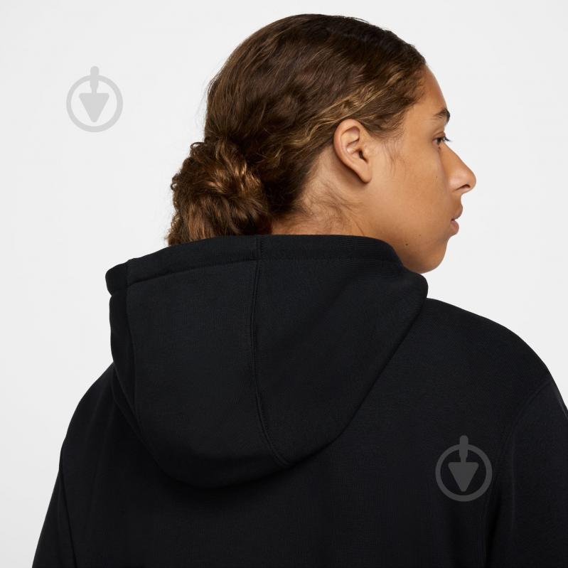 Джемпер Nike M NK CLUB FT FZ HOODIE FN3884-010 р.3XL чорний - фото 6