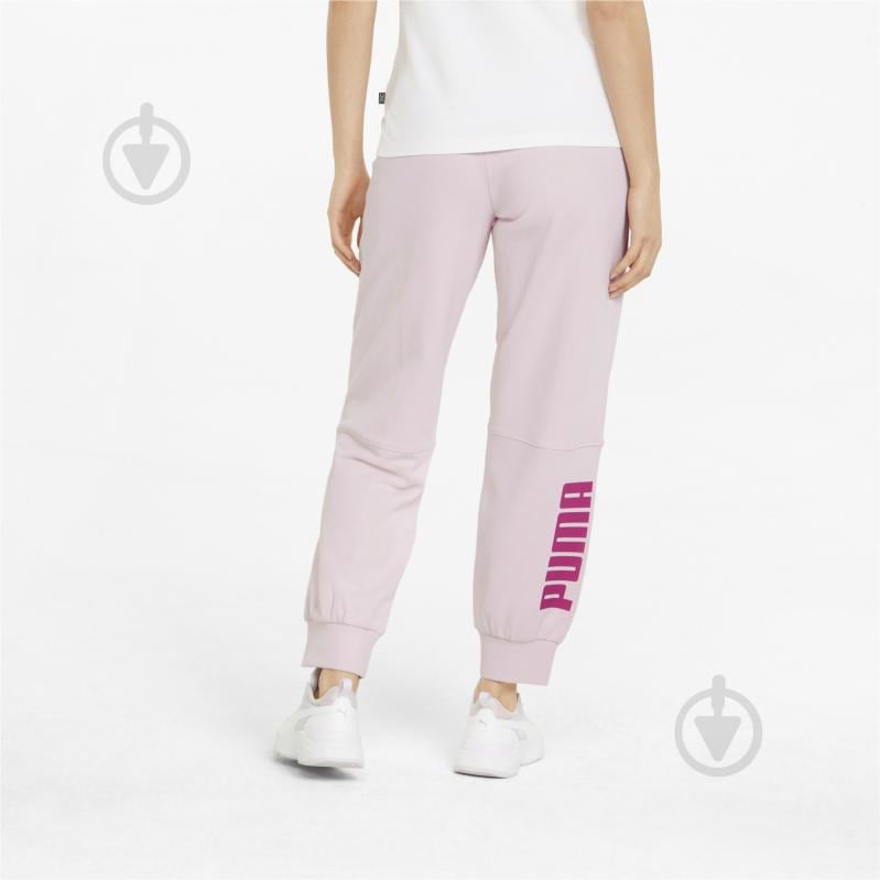 Штани Puma Power Colorblock Pants 84693216 р. 164 рожевий - фото 2