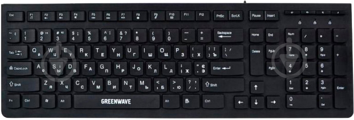 Клавіатура Greenwave KB-FN-401 (R0015249) black - фото 1