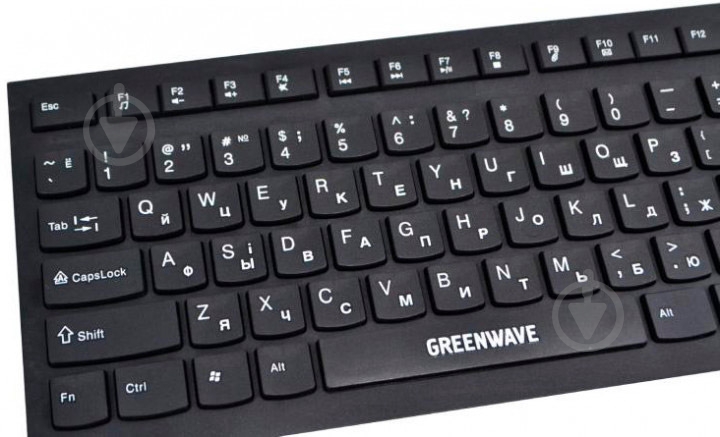 Клавіатура Greenwave KB-FN-401 (R0015249) black - фото 2