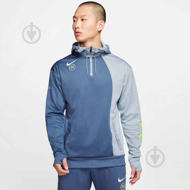 Джемпер Nike M NK FC HOODIE AT6097-491 р. 2XL чорний - фото 2