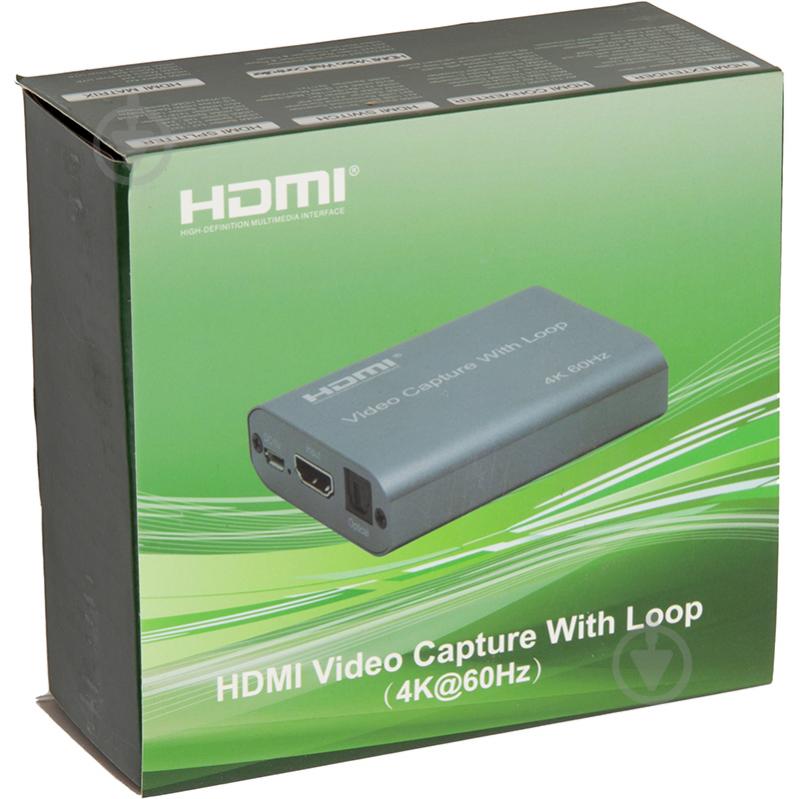 PowerPlant Внешняя карта видеозахвата HDMI USB2.0 4k/60hz (HDVC7) (CA914173) - фото 6