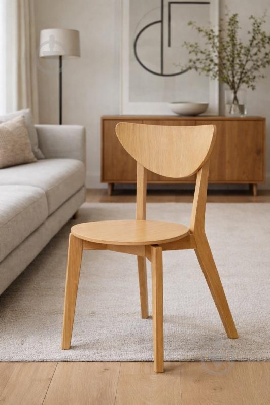 Стул Порту прозрачный лак / бук - фото 4