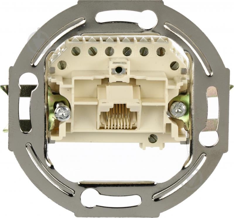 Розетка компьютерная Kopp Paris ISDN, 4, 6, 8, pin, LSA белый 114400082 - фото 1