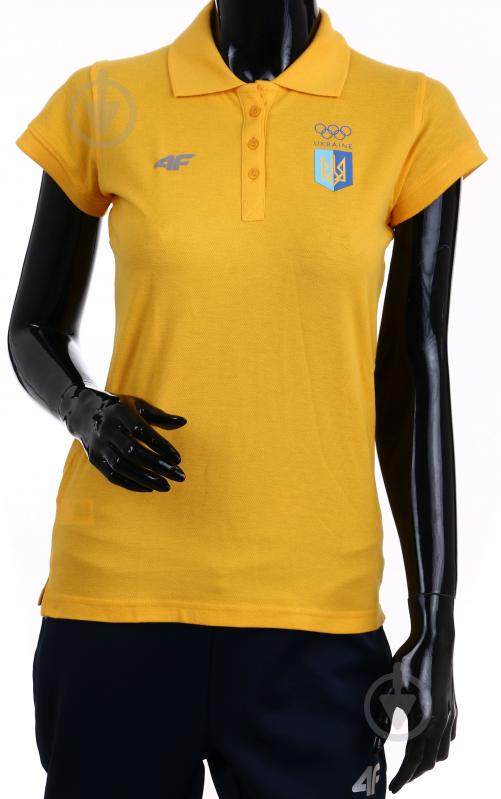 Футболка 4F POLO SHIRT 4FSSS23TPTSF353-71S р.XS желтый - фото 1