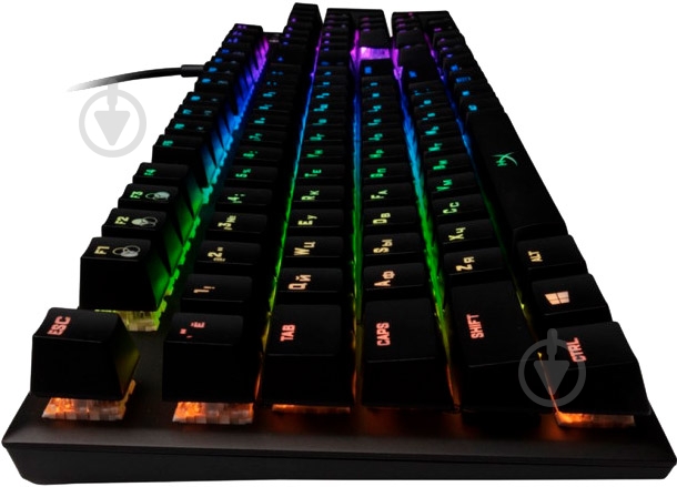 Клавиатура HyperX FPS RGB Kailh Silver Speed (HX-KB1SS2-RU) - фото 3