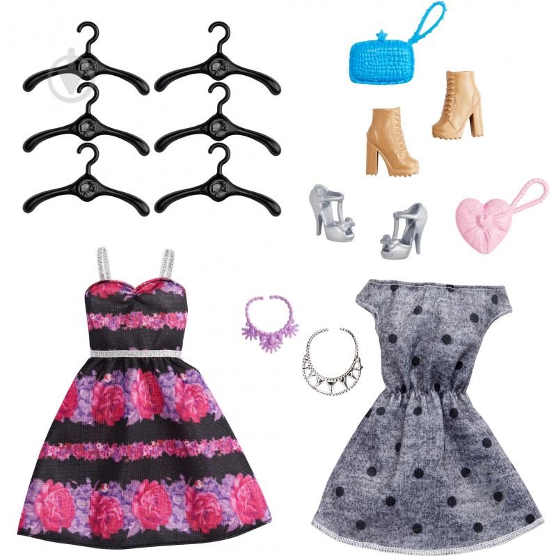 Игровой набор Barbie Шкаф-чемодан для одежды GBK12 - фото 2