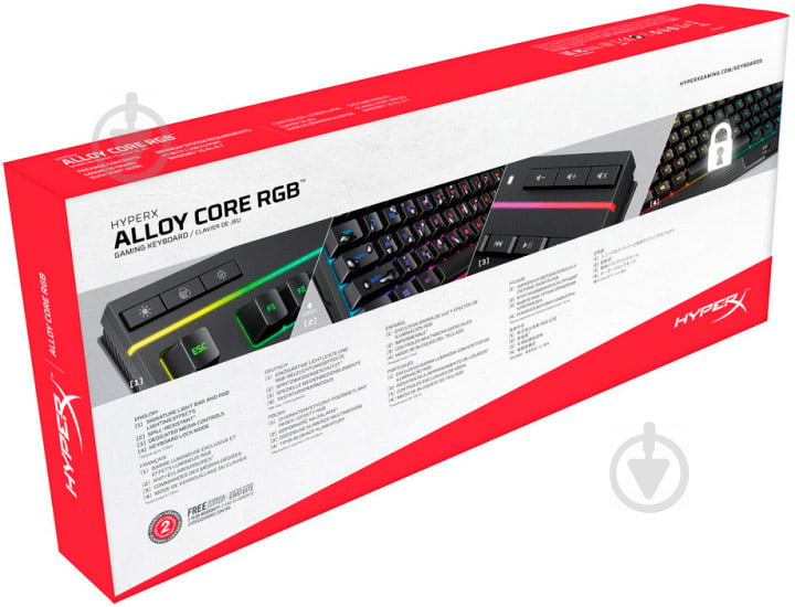 Клавіатура HyperX Alloy Core RGB (HX-KB5ME2-RU) - фото 6