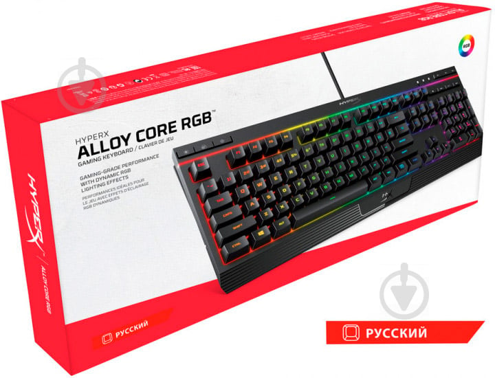 Клавіатура HyperX Alloy Core RGB (HX-KB5ME2-RU) - фото 7