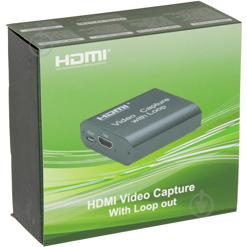 PowerPlant Зовнішня карта відеозахоплення HDMI 4k/30hz (HDVC3) (CA914142) - фото 6