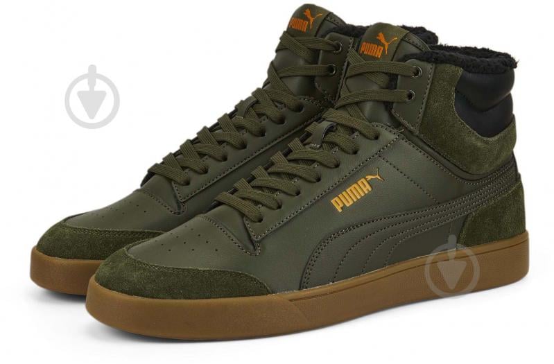 Черевики Puma PUMA SHUFFLE MID FUR 38760902 р.44,5 хакі - фото 3