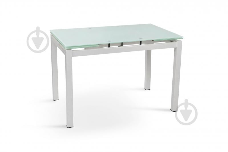 Стіл обідній Мікс Меблі Венді 1100(1700)x700x750мм білий/білий - фото 1 Стіл обідній Мікс Меблі Венді 1100(1700)x700x750мм білий/білий - фото 1