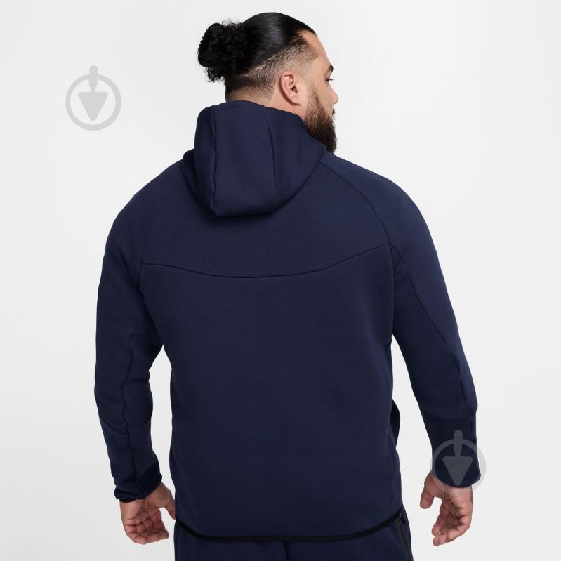 Джемпер M NK TCH FLC FZ WR HOODIE HV0949-451 р.L темно-синий - фото 14