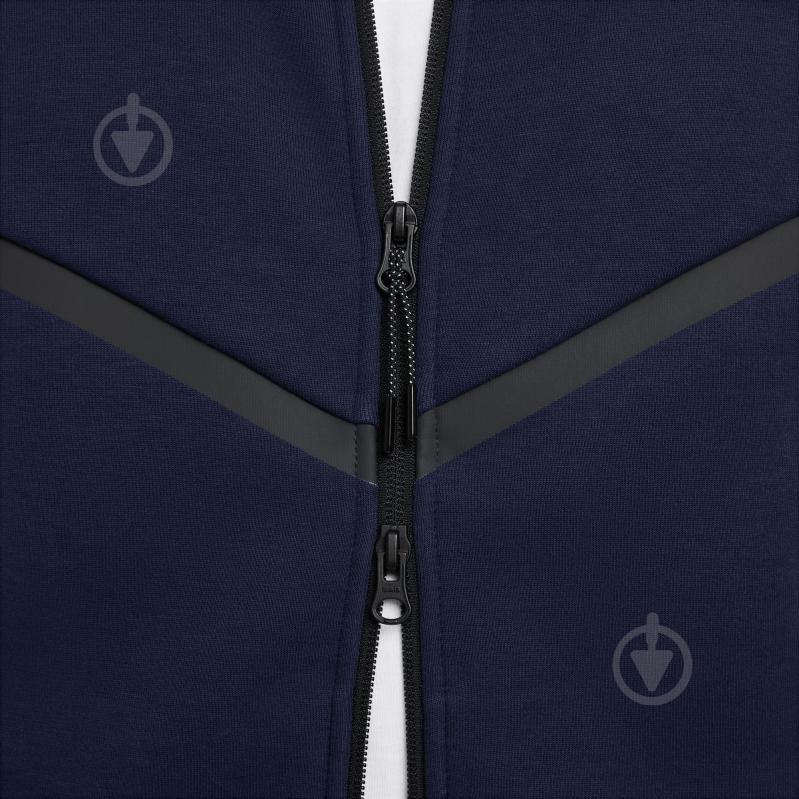Джемпер M NK TCH FLC FZ WR HOODIE HV0949-451 р.L темно-синий - фото 4