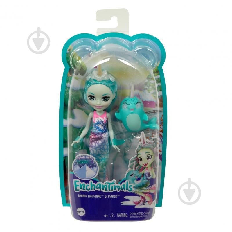 Кукла Enchantimals Нарвал Надди GJX41 - фото 4