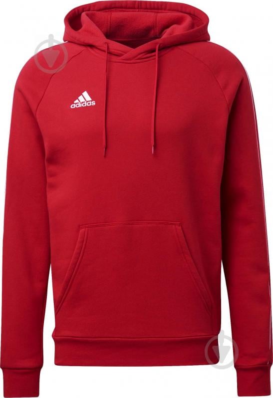 Джемпер Adidas CORE18 HOODY CV3337 р. L червоний - фото 1