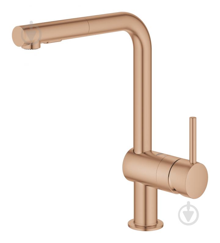 Смеситель для кухни Grohe Minta, длина излива — 223 мм, поворотный/вытяжной, 1 рычаг, 30274DL0 - фото 2