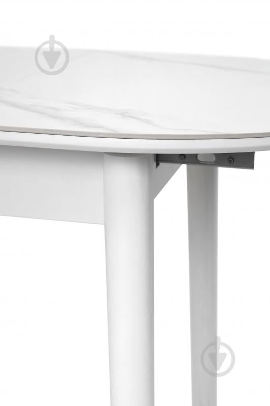 Стіл обідній Мікс Меблі Тітан 1100(1400)x750x760мм білий/білий - фото 10 Стіл обідній Мікс Меблі Тітан 1100(1400)x750x760мм білий/білий - фото 10
