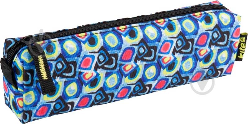 Пенал школьный K18-642-2 KITE синий с рисунком - фото 1