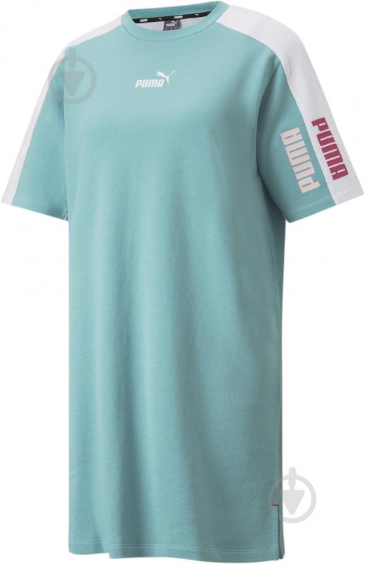 Платье Puma Power Tee Dress 84711861 р.XL голубой - фото 4