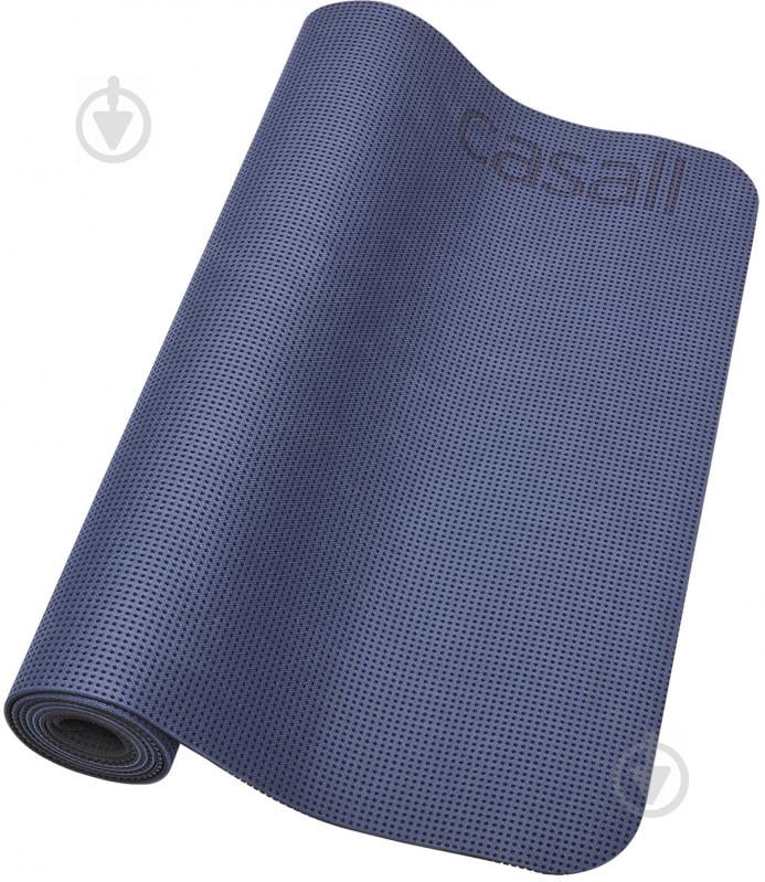 Коврик для йоги Casall Travel mat 183х61х0,4 см синий - фото 1