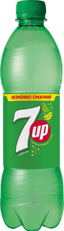 Безалкогольный напиток 7UP 0,5 л (4823063104210) - фото 1