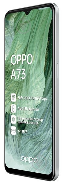 Смартфон OPPO A73 4/128GB crystal silver (CPH2095) - фото 3