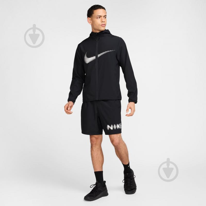 Вітрівка Nike M NK DF FORM HD JKT SWOOSH HJ3071-010 р.L чорний - фото 6 Вітрівка Nike M NK DF FORM HD JKT SWOOSH HJ3071-010 р.L чорний - фото 6