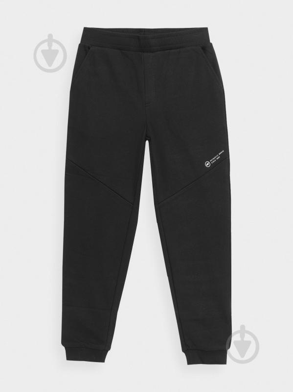 Штани 4F TROUSERS CAS M535 4FJSS23TTROM535-20S р. 140 чорний - фото 1